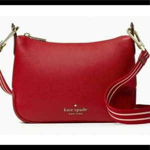NWB Kate Spade Rosie Crossbody Candied Cherry Leather WKR00630